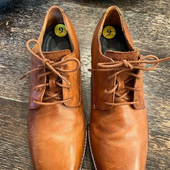 Cole Haan Grand 360 Brown Leather Lace Up Oxford Dress Shoes sz 9 NEW main image 5